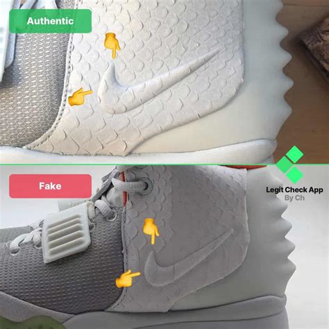 nike air yeezy 2 platinum fake vs real|+80 Ways To Spot FAKE Yeezys (With Pictures) .